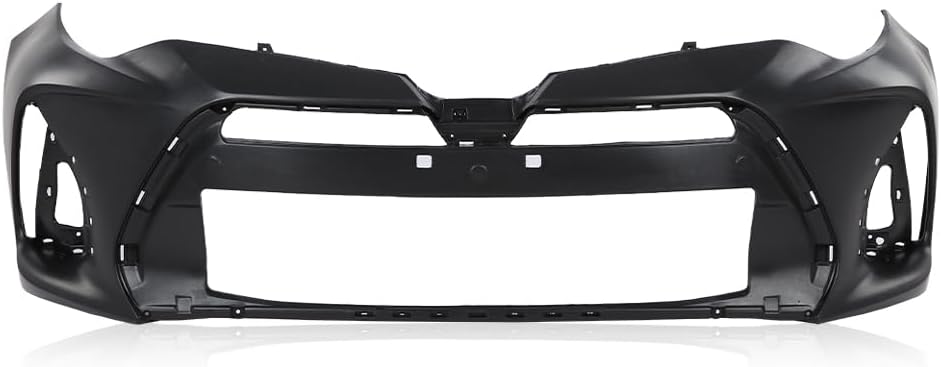 PIT66 Cubierta de parachoques delantero imprimada compatible con Toyota Corolla 2017-2019 (para modelos Sedan 4 puertas SE y XSE) TO1000424,