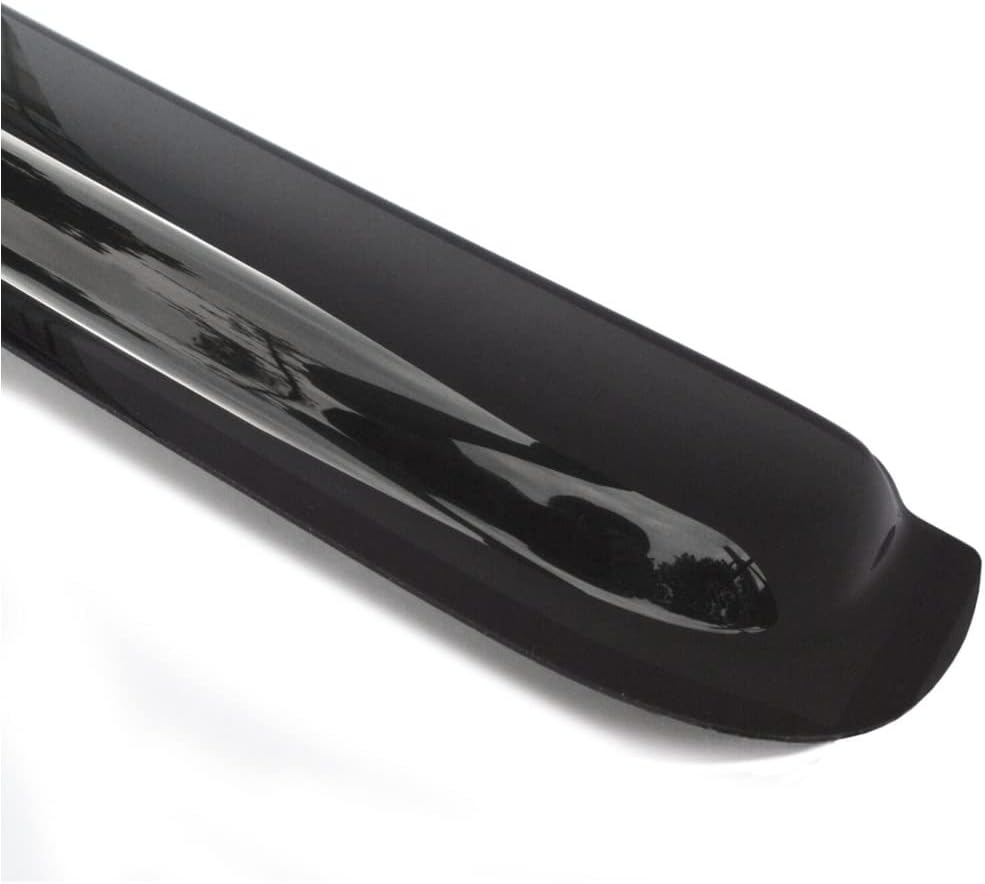 Wensdy 4 deflectores de viento para ventana lateral, protección contra la lluvia y el sol de montaje exterior, viseras de humo oscuro para Toyota