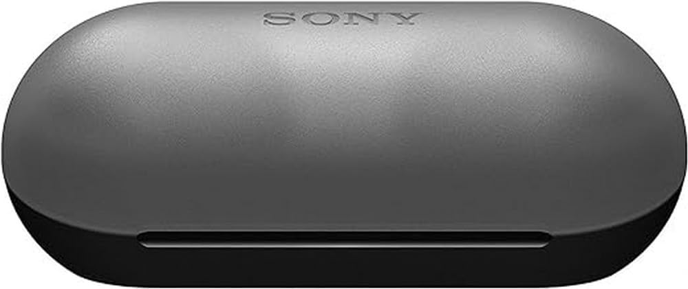 Sony Auriculares inalámbricos verdaderos, batería de hasta 20 horas, estuche de carga, compatible con asistente de voz, micrófono integrado para