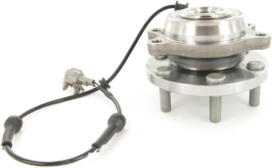 Front Wheel Bearing and Hub Assembly Compatible With Nissan NP300 4WD 2009 2010 2011 2012 2013 PC-395641