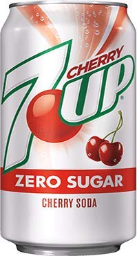 7-UP Diet – Bebida suave de cereza, 12 onzas líquidas (paquete de 24)