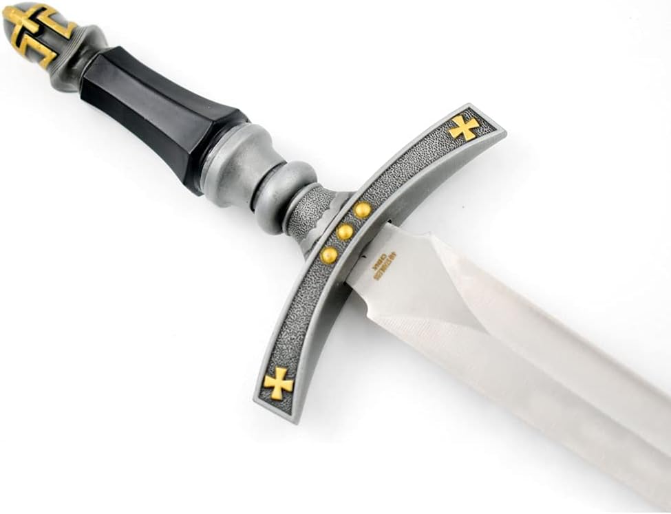 Snake Eye Fantasy Mason Knight Cuchillo de caza protegido (9212)