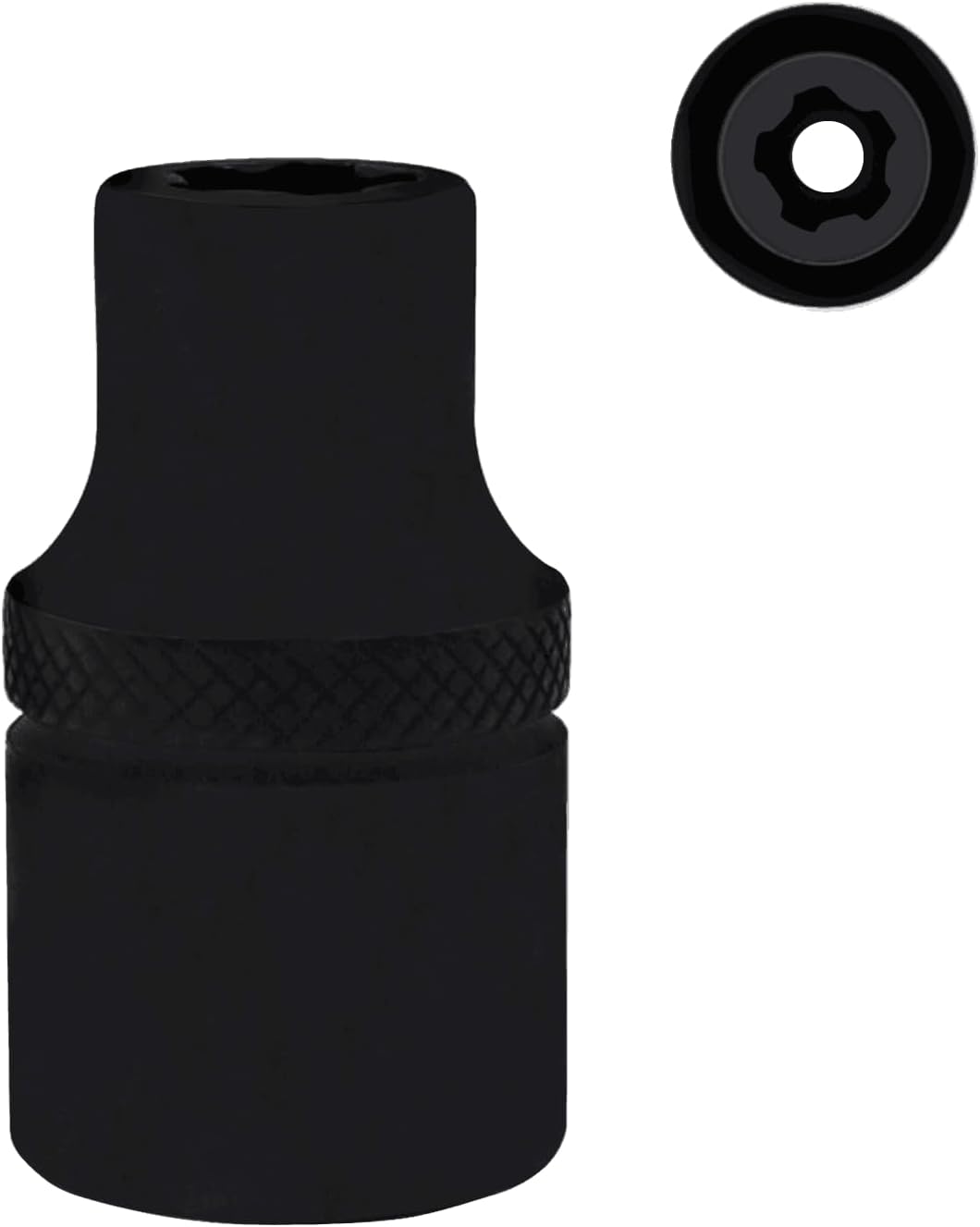 TSPTL 5 enchufes Torx externos, Torx Plus Socket 14″ Dr 10EPR Compatible con Tesla Model 3 Parachoques delantero y fijación de matrícula, conector
