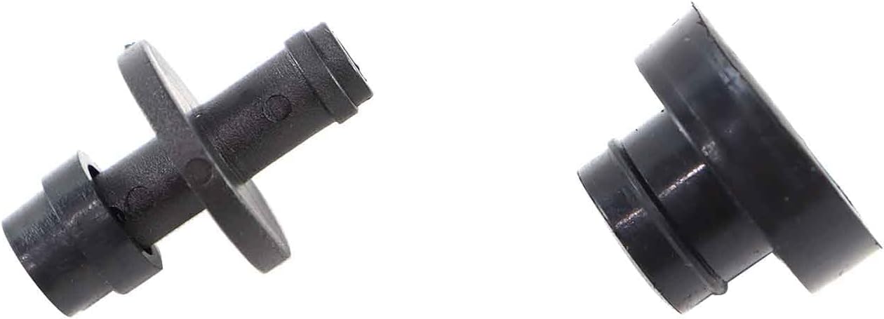 Válvula de ventilación del tanque de combustible y ojales compatibles con Yamaha 1982-1989 de 4 ciclos de golf de gas G1, G2, G9 J24-24460-00