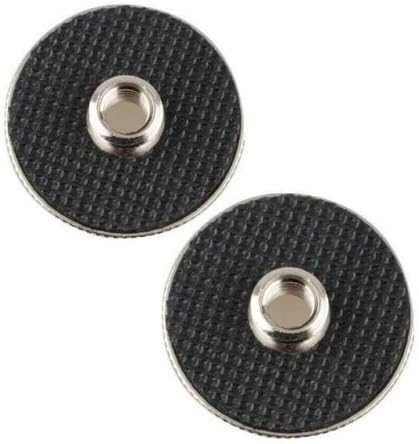 CAMVATE Adaptador de tornillo hembra de 14 a 38 pulgadas macho para trípode monopie QR placa (2 piezas – 0978