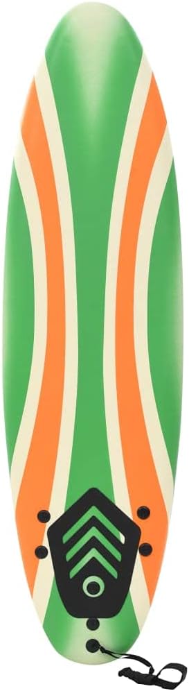 Tabla de surf de playa, tabla de surf ultraligera de 66.9 pulgadas de largo con cubierta XPE