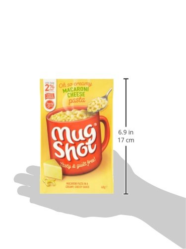 Mug Shot Pasta de Macarrones Y Queso 68G