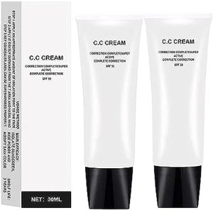 Perebella – Crema Cc para ajustar el tono de la piel, crema Cc con ajuste de tono de piel SPF 50, corrector de color crema Cc SPF 50, corrección de Perebella – Crema Cc para ajustar el tono de la piel, crema Cc con ajuste de tono de piel SPF 50, corrector de color crema Cc SPF 50, corrección de