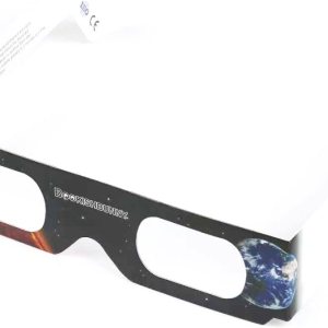 Bookishbunny 12 pares solares de los espectadores del eclipse de las gafas de papel que ven el sol que ve el ISO certificado Bookishbunny 12 pares solares de los espectadores del eclipse de las gafas de papel que ven el sol que ve el ISO certificado
