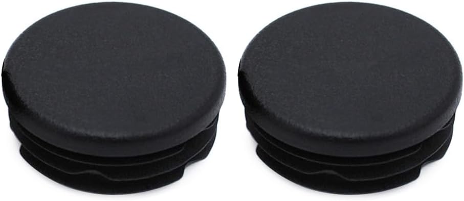 Lirun – Tapones negros para marco de motocicleta, tapas de agujeros para marco de motocicleta, cubierta de agujero para marco de motocicleta con