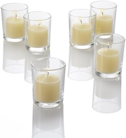 Richland Votive Candles Ivory Vanilla Scented 10 Hour Burn Set of 72