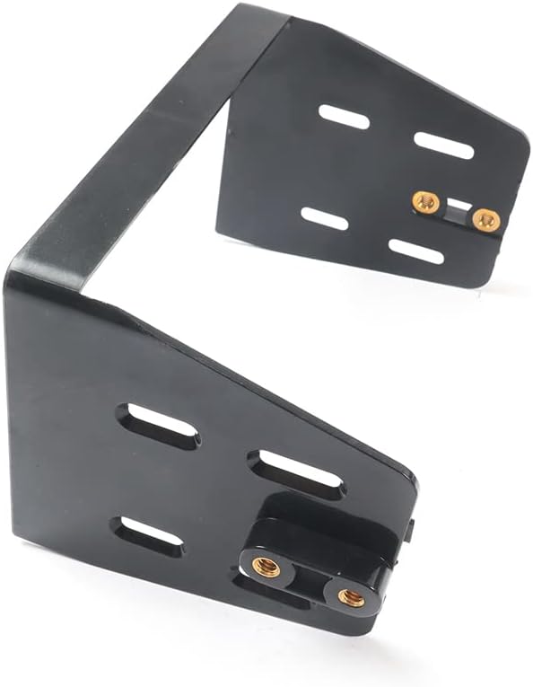 Kit de carenado interior doble DIN para carenado de murciélago compatible con Harley-Davidson Touring FLH 1998-2013 negro brillante