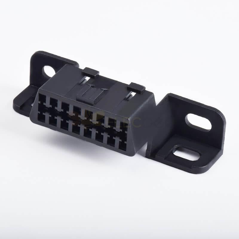Conector hembra antirrobo del zócalo del interfaz de diagnóstico original OBD2 de VW