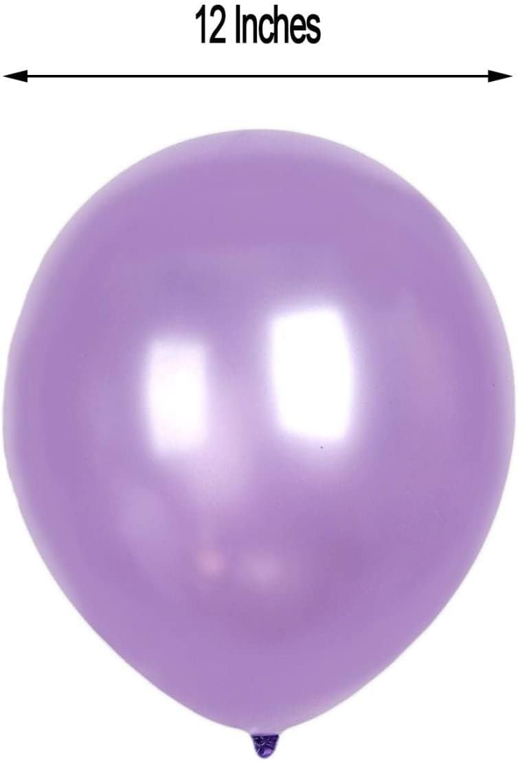 Efavormart – Globos metálicos de látex de 12 pulgadas, decoración de eventos de boda, fiesta de cumpleaños, graduación, Año Nuevo, suministros de