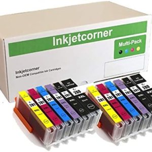 Inkjetcorner Cartuchos de tinta compatibles de repuesto para impresora 280 281 PGI-280XXL CLI-281XXL para uso con impresoras TS8322 TS8320 TS9120 Inkjetcorner Cartuchos de tinta compatibles de repuesto para impresora 280 281 PGI-280XXL CLI-281XXL para uso con impresoras TS8322 TS8320 TS9120