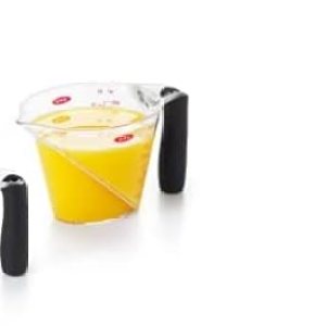 OXO Good Grips – Juego de tazas medidoras en ángulo de 3 piezas y mini taza medidora en ángulo Good Grips OXO Good Grips – Juego de tazas medidoras en ángulo de 3 piezas y mini taza medidora en ángulo Good Grips