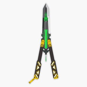 Heirloom – Calcomanía de vinilo con diseño de mariposa para parachoques de 5 pulgadas Heirloom – Calcomanía de vinilo con diseño de mariposa para parachoques de 5 pulgadas