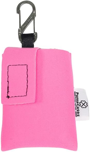 Pumpcases Soporte para bomba de insulina con clip  Bolsa de neopreno para bomba de diabetes + clip Nite IZE S-Biner  Funda aislada para bomba de