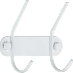 JQK ChR02-WH – Perchero montado en la pared, 4.65 pulgadas, acero inoxidable 304, 2 ganchos dobles para colgar abrigos, bolsos, ropa, chaquetas, JQK ChR02-WH – Perchero montado en la pared, 4.65 pulgadas, acero inoxidable 304, 2 ganchos dobles para colgar abrigos, bolsos, ropa, chaquetas,