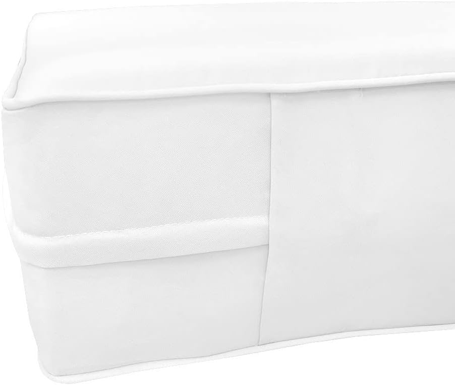 *Solo funda*-Estilo 5 Fundas de almohada para colchón de sofá cama al aire libre con ribete de tubería tamaño individual XL – AD106