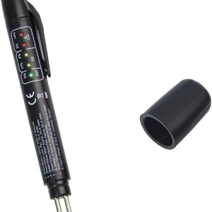 Probador de líquido de frenos, herramienta de prueba de diagnóstico de frenos automáticos, analizador de humedad de aceite con 5 indicadores LED, Probador de líquido de frenos, herramienta de prueba de diagnóstico de frenos automáticos, analizador de humedad de aceite con 5 indicadores LED,