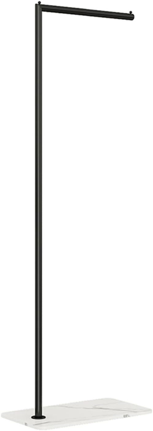 Coat Display Stand, Tall Metal Clothing Rack Garment Racks Clothing Rail With Marble Base Slim Bedroom Hanging Rack For Corner
