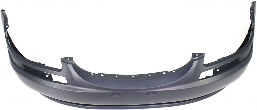 GM1000728C Front Bumper Cover Primed CAPA Replacement For Chevy AVEO  AVEO5 2004 2005 2006 2007 2008 Hatchback (Sedan 2004-2006) With Fog Light