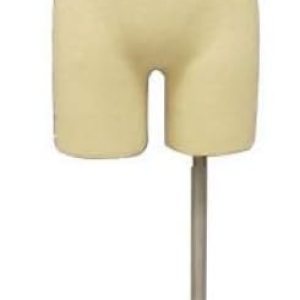 Mujer adulta vestido blanco roto forma maniquí torso con base metálica cuadrada ajustable #F2WLG-05 Mujer adulta vestido blanco roto forma maniquí torso con base metálica cuadrada ajustable #F2WLG-05