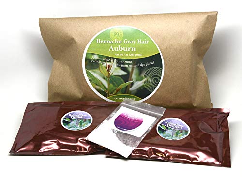 100% Natural Twilight Henna – Auburn Henna Hair Dye – Red Henna Hair Color, Henna for Gray Hair- Results are Healthy Shiny hair – Ancient Sunrise