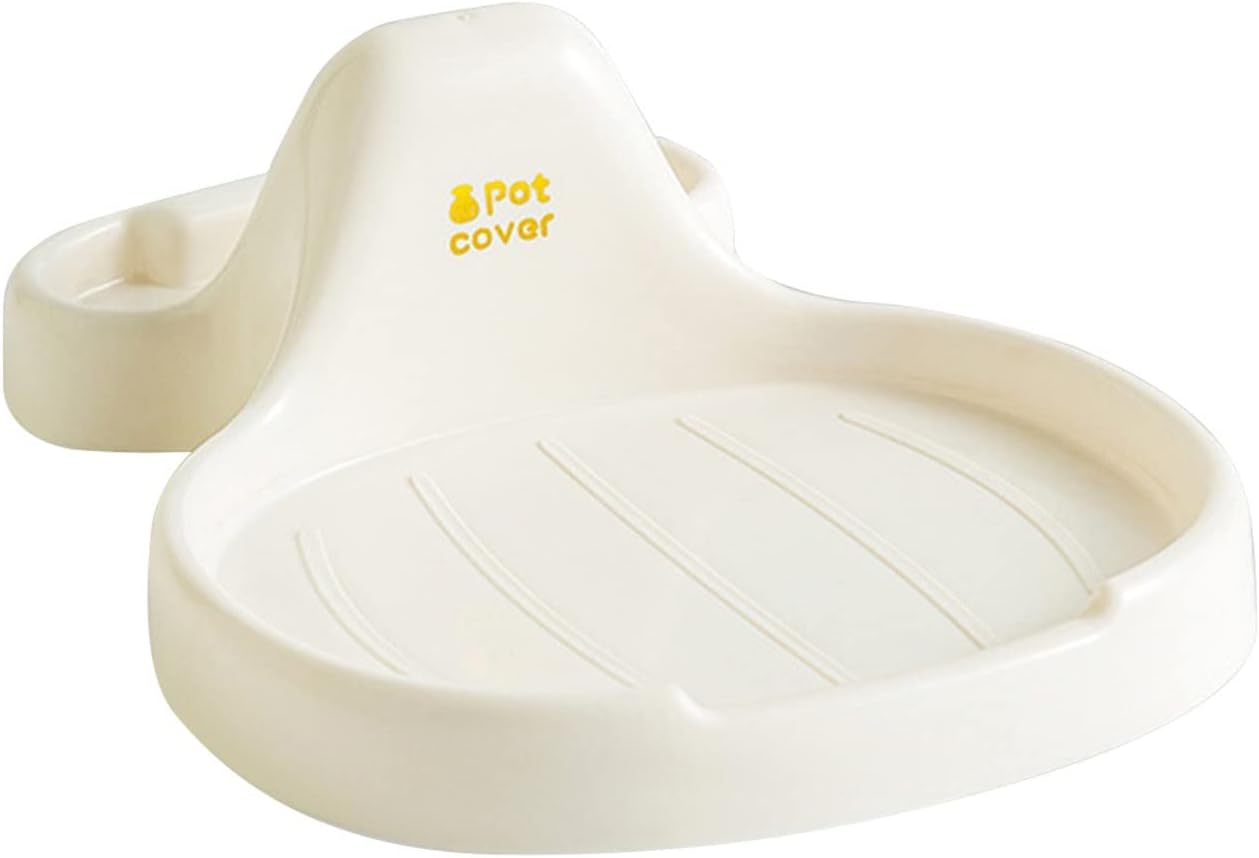 Soporte para espátula de cocina multifunción con soporte para tapa, soporte versátil para tapa de olla resistente al calor y respetuoso con el medio