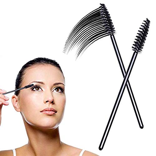 300 carretes desechables de pestañas de rímel varitas cepillo para extensión de pestañas ceja y maquillaje color Tbestmax