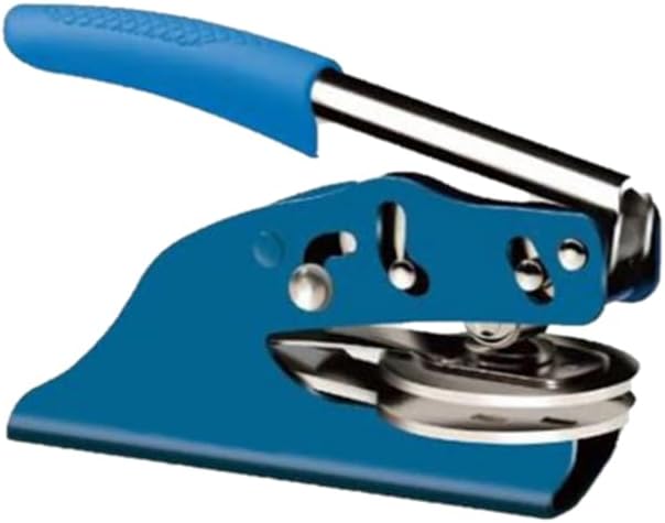 Hubco Sello de notario azul premium y sello notario azul Hubco 40 Sellos de notario autoentintados – Massachusetts