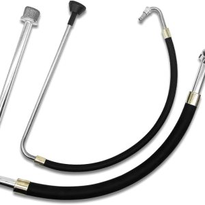 Tubo de succión de acero inoxidable y línea de reflujo Accesorios de pulverizador de pintura sin aire para Graco 390 395 490 495 595 Máquina de Tubo de succión de acero inoxidable y línea de reflujo Accesorios de pulverizador de pintura sin aire para Graco 390 395 490 495 595 Máquina de