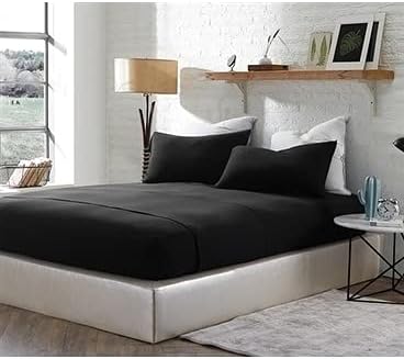 Byourbed BYB Bare Bottom Sheets – All Season White Queen