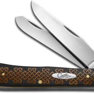 CASE XX Navajas de bolsillo de acero inoxidable 1500 con nudo celta CASE XX Navajas de bolsillo de acero inoxidable 1500 con nudo celta