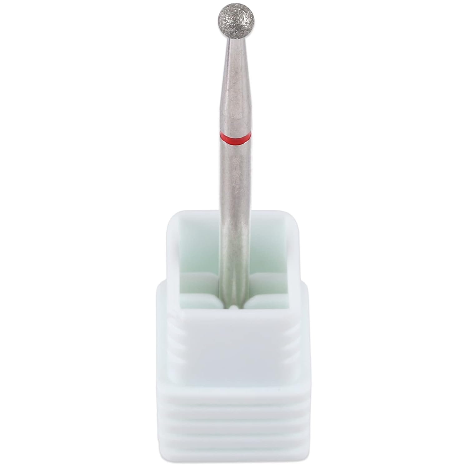 PANA Broca de diamante para uñas de 332 pulgadas (grano fino)  Brocas profesionales para uñas de gel acrílico, manicura seca y pedicura forma de