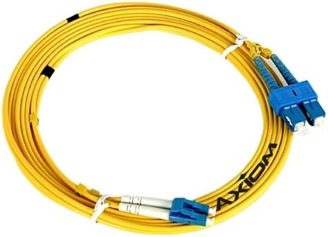 Axiom cable de fibra óptica de los 65.6 ft, LCLC monomodo duplex OS2 9125