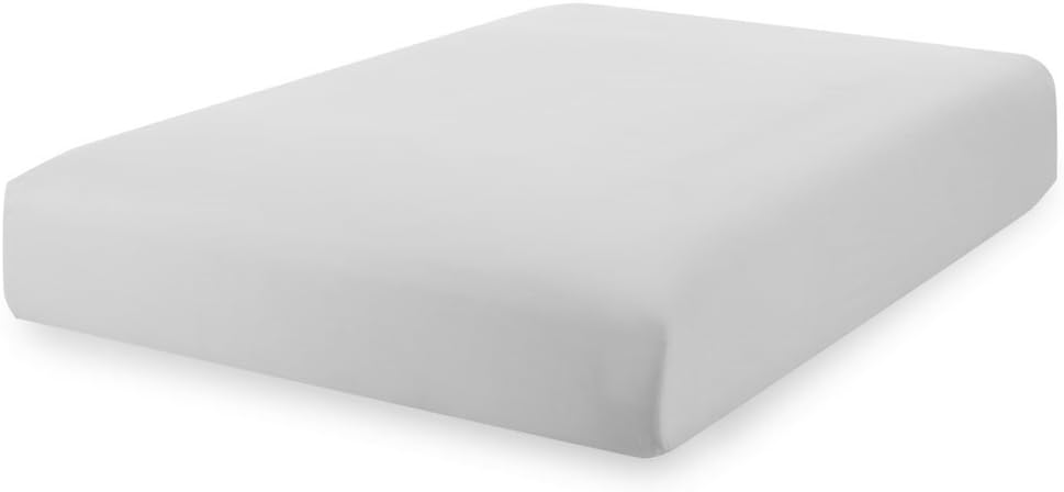 Superity Linen Sábana bajera blanca para cuna, 100% algodón, solo telas de calidad usadas y transpirables, se pueden lavar y secar a máquina, 28 x
