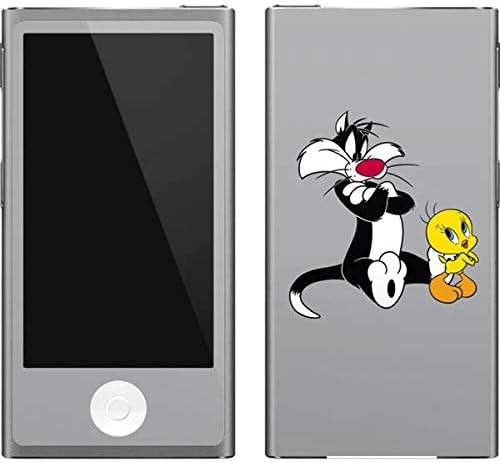 Skinit Decal MP3 Player Skin Compatible with iPod Nano (7th Gen&2012) – Officially Licensed Warner Bros Sylvester Tweety Bird Crossed Arms Design