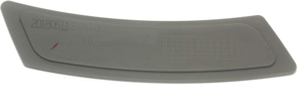 KarParts360 Para BMW 528i – Conjunto de luz de marcador lateral 2011 2012 2013 lado del pasajero certificado CAPA BM1085100