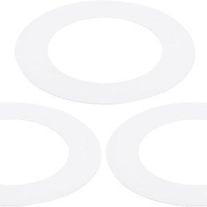 PATIKIL Anillos de Goof de 4.25 pulgadas de diámetro exterior de 6.77 pulgadas para luz empotrada, paquete de 3 anillos de iluminación de metal PATIKIL Anillos de Goof de 4.25 pulgadas de diámetro exterior de 6.77 pulgadas para luz empotrada, paquete de 3 anillos de iluminación de metal