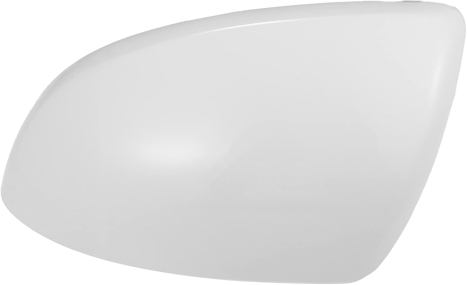 Motoforti Tapa para espejo retrovisor izquierdo, para Mazda 2 DEMIO 2007-2014, ABS, GS1E691N1A23 GS1E-69-1N7A-87 69-1N7A, color blanco
