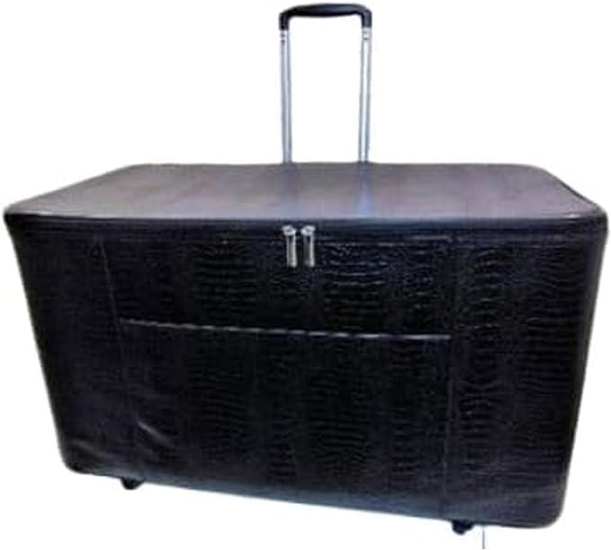 Edgerr Estuche para máquina de coser  Bolsa de ruedas con ruedas giratorias de lujo de 27 x 14 x 15.5 pulgadas  Protege y transporta tu máquina de