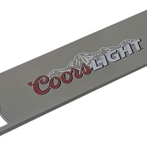 Coors Light Mountains Bartenders – Abrebotellas de cerveza de acero prémium Coors Light Mountains Bartenders – Abrebotellas de cerveza de acero prémium