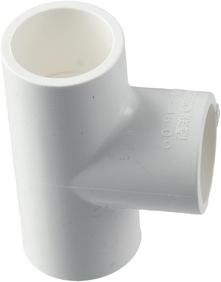 10 piezas de suministro de agua de PVC 3 adaptador de junta de tubo en T 6 puntos junta de tres vías 34 pulgadas junta de montaje de tubería de tres