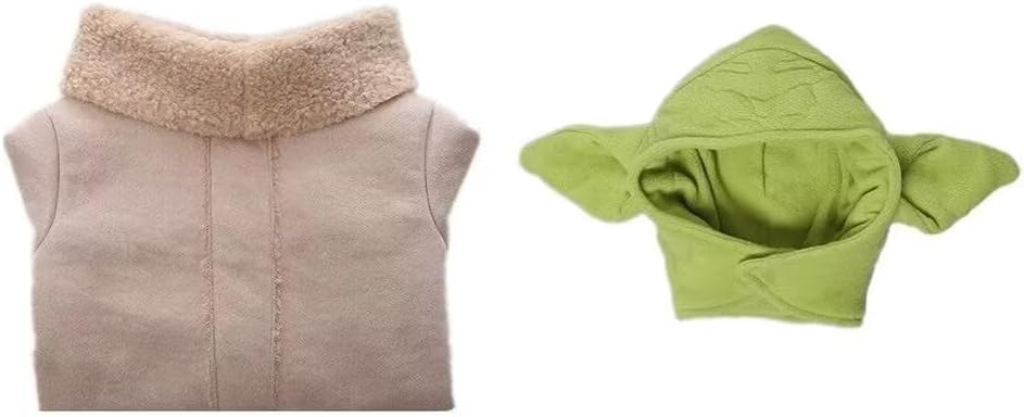 Disfraz de bebé para niños, cosplay, mandaloriano, abrigo, sombrero, lindo para niños y niñas