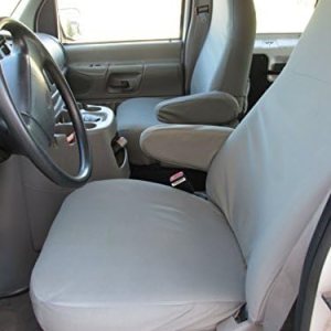 Durafit Seat Covers Hecho para adaptarse a sillas Ford E-Series Van Captain 1993-2008 con un reposabrazos por asiento, fundas de asiento de ajuste Durafit Seat Covers Hecho para adaptarse a sillas Ford E-Series Van Captain 1993-2008 con un reposabrazos por asiento, fundas de asiento de ajuste