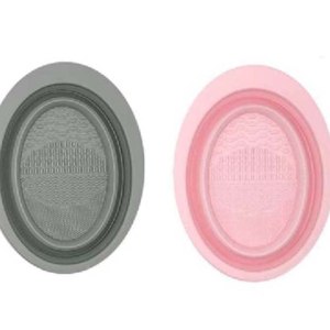 Almohadilla de limpieza de brochas de maquillaje, limpiador de brochas de maquillaje de silicona, cuenco de limpieza de brochas de maquillaje Almohadilla de limpieza de brochas de maquillaje, limpiador de brochas de maquillaje de silicona, cuenco de limpieza de brochas de maquillaje
