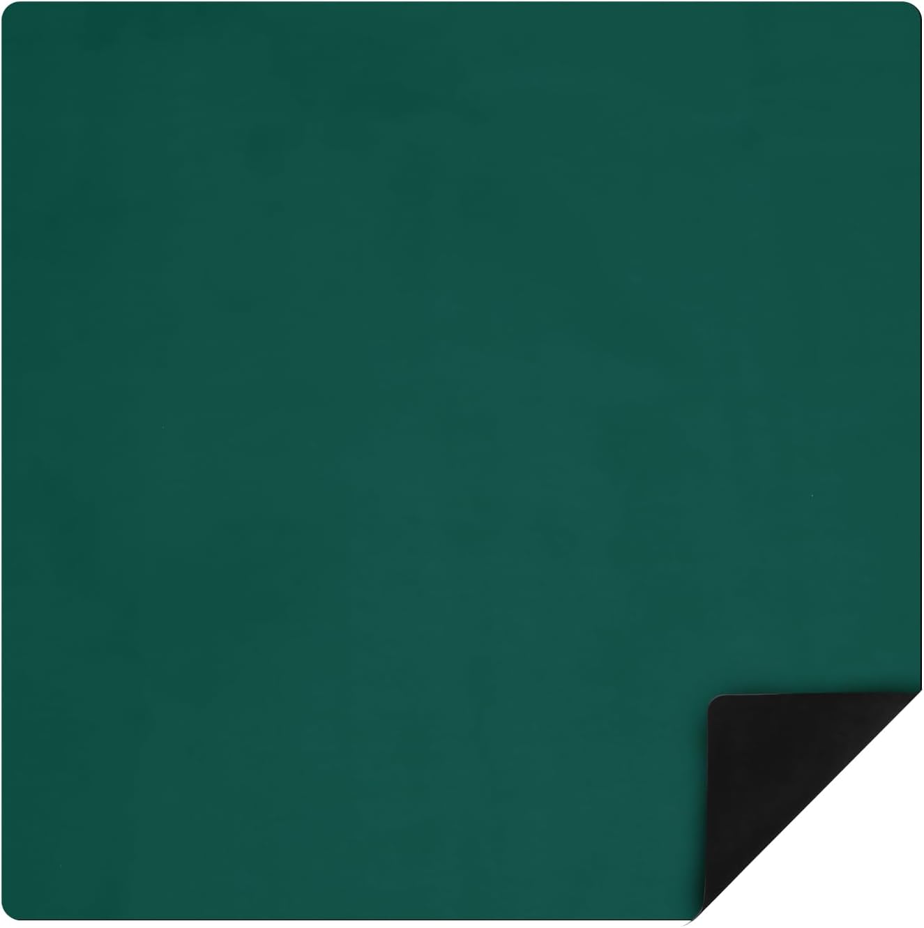 Buryeah Tapete cuadrado de Mahjong de 40 x 40 pulgadas para mesa de dominó de goma antideslizante, tapete de juego grande de Mahjong para jugar al