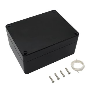 LeMotech Project Box – Caja de conexiones eléctricas de plástico ABS IP65, impermeable, a prueba de polvo, para electrónica, color negro, 4.5 x 3.5 LeMotech Project Box – Caja de conexiones eléctricas de plástico ABS IP65, impermeable, a prueba de polvo, para electrónica, color negro, 4.5 x 3.5